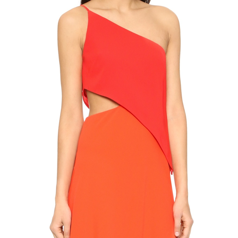 NWT 🆕 Jill Stuart One Shoulder Cutout Gown Size 0